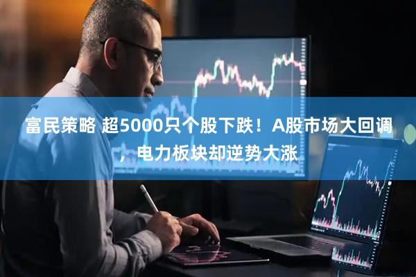 富民策略 超5000只个股下跌！A股市场大回调，电力板块却逆势大涨